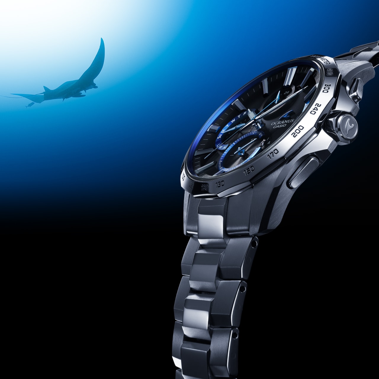 CASIO カシオ OCEANUS オシアナス マンタ OCW-S1000 - 時計